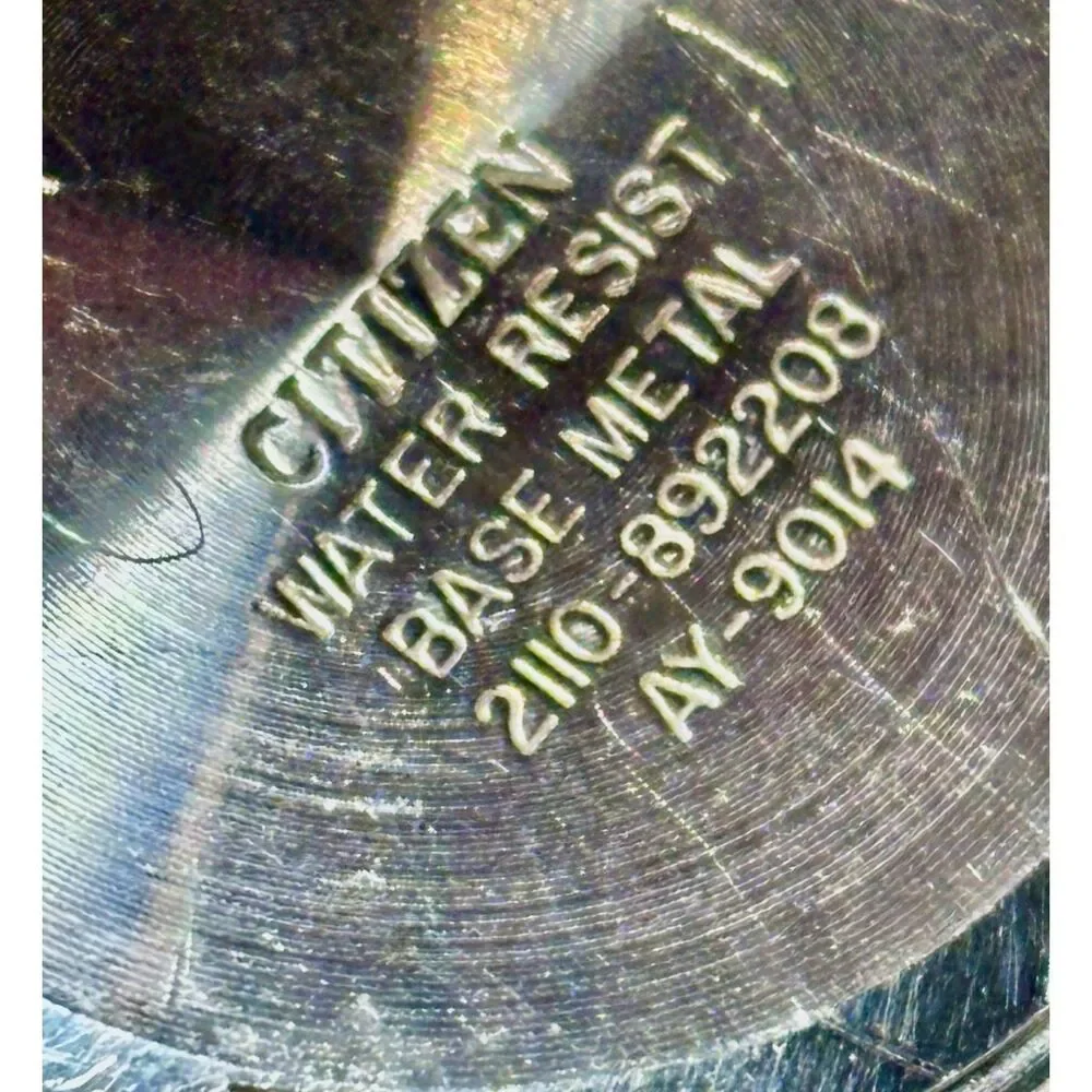 Vintage 1980s Citizen Quartz CQ Men's Watch (Ref. 2110-892208)